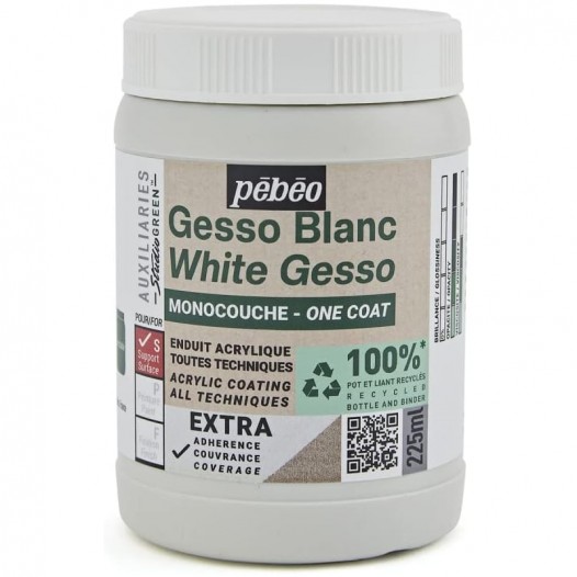 Studio Green One Coat White Gesso (225ml)