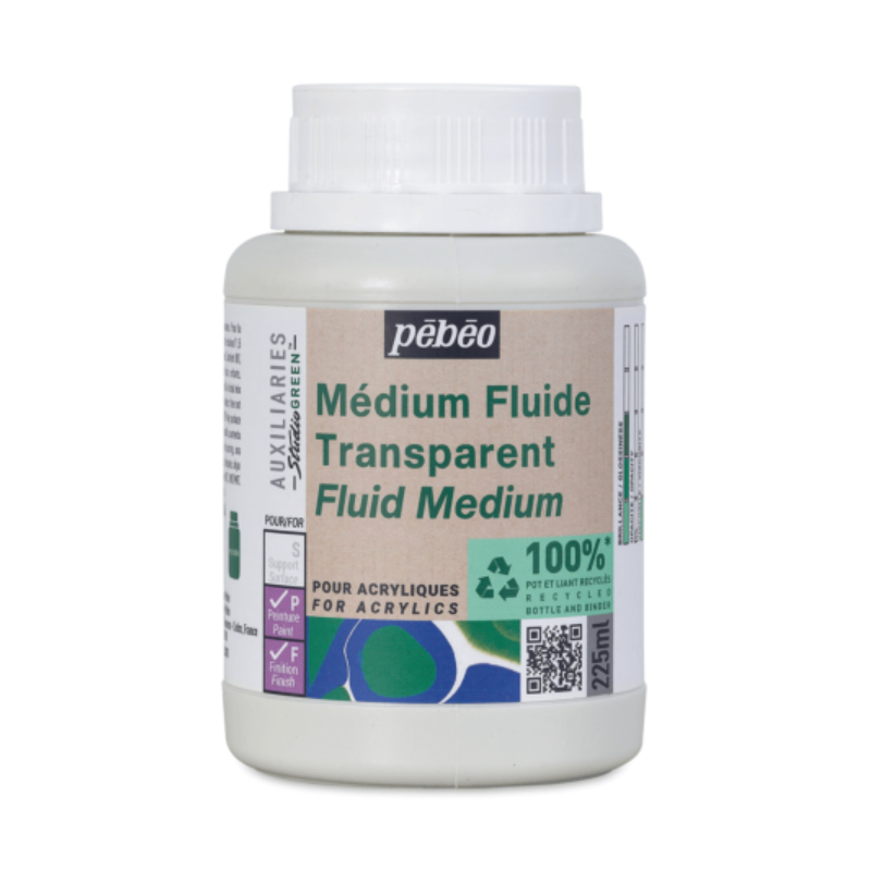 Studio Green Transparent Fluid Medium (225ml)