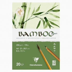 Bamboo Aquarelle Block (250gsm) - A4