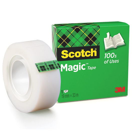 Scotch Magic Tape (19mm x 33m)  Cowling & Wilcox Ltd. - Cowling & Wilcox