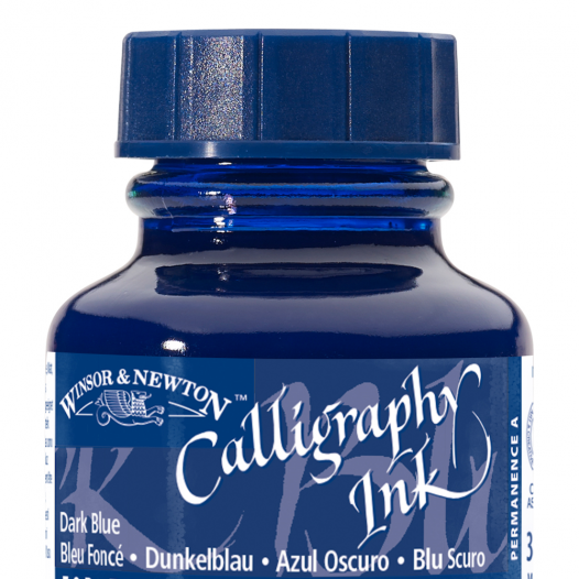 Manuscript : Calligraphy Ink : 30ml : Non-Waterproof : For Fountain Pens :  Blue