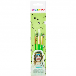Face Paint Brush Pack (3pc) Face Paint Brush Pack (3pc)