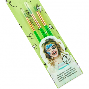 Face Paint Brush Pack (3pc) Face Paint Brush Pack (3pc)