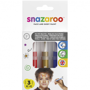 Face Paint Brush Pen Adventure Set (3pc) Face Paint Brush Pen Adventure Set (3pc)