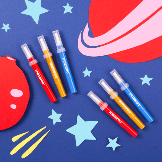 Face Paint Adventure Brush Pens (3pc) Face Paint Adventure Brush Pens (3pc)