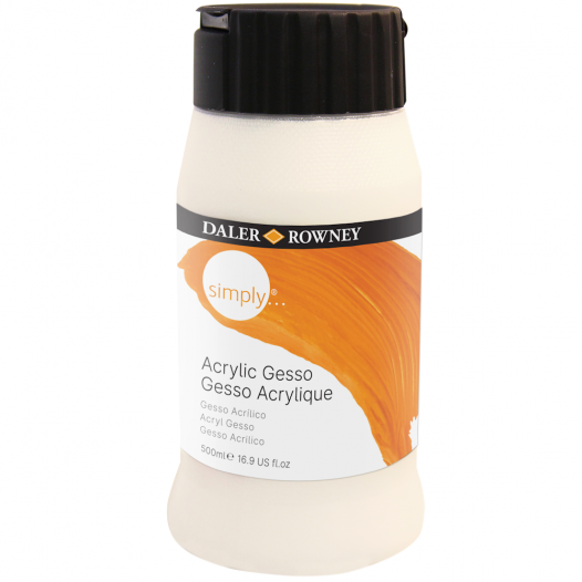Simply Acrylic Gesso (500ml) Simply Acrylic Gesso (500ml)