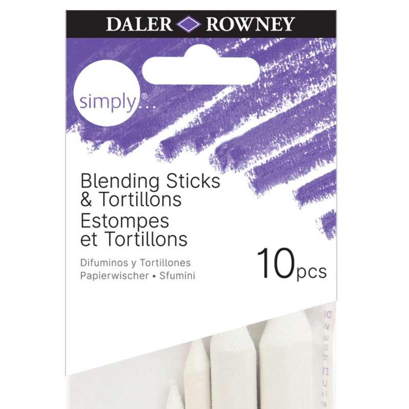 Simply Blending Sticks & Tortillon Pack (10pc)