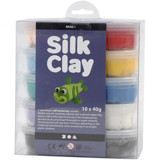 Silk Clay Basic Colour Set (10pc)
