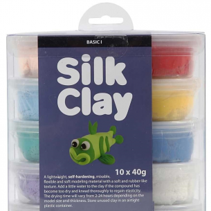 Silk Clay Basic Colour Set (10pc) Silk Clay Basic Colour Set (10pc)