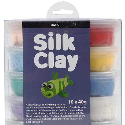 Silk Clay Basic Colour Set (10pc)