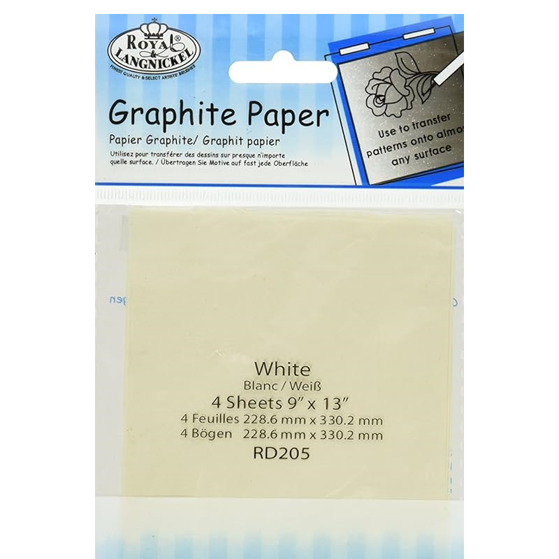 White Graphite Paper Pack (4pc)