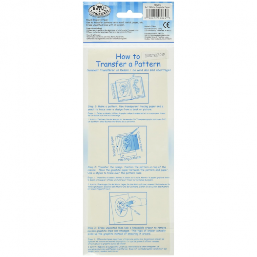 White Graphite Paper Pack (4pc)