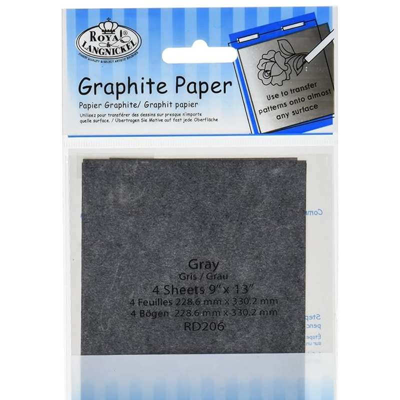 Grey Graphite Paper Pack (4pc)