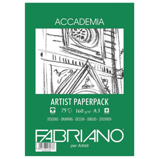 Accademia A3 Cartridge Paper Pack (160gsm)