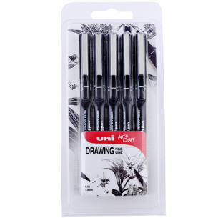 PIN Black Drawing Pen Set (5pc) PIN Black Drawing Pen Set (5pc)