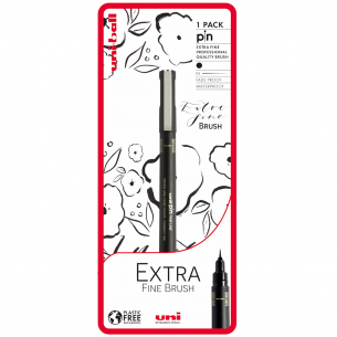 PIN Black Extra Fine Brush Drawing Pen