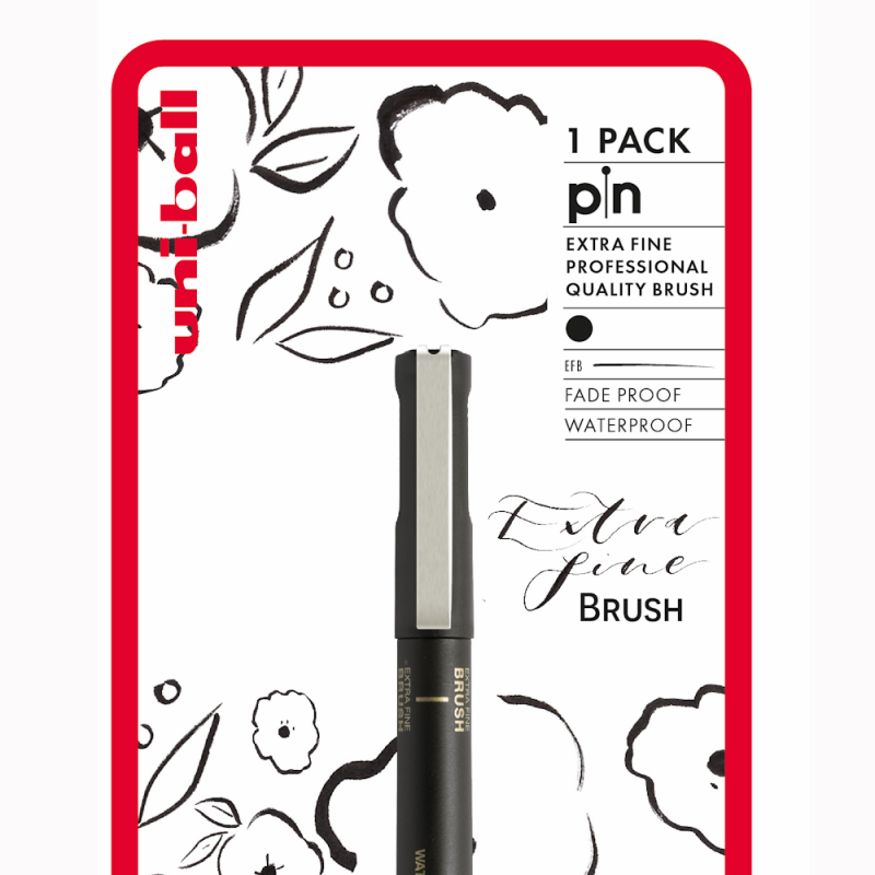 PIN Black Extra Fine Brush Drawing Pen