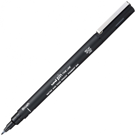 PIN Black Brush Drawing Pen