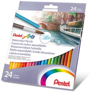 Watercolour Pencil Set (24pc)