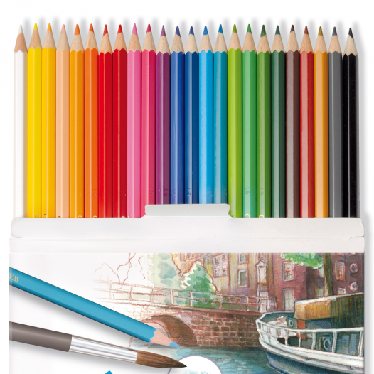 Watercolour Pencil Set (24pc)