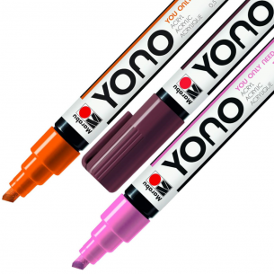YONO Broad Chisel Acrylic Markers