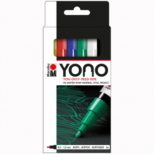 YONO Fine Bullet Primary Tones (6pc)