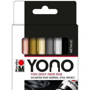 YONO Medium Bullet Metallic Tones (4pc)