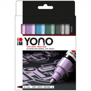 YONO Medium Pastel Tone Set (6pc) YONO Medium Pastel Tone Set (6pc)
