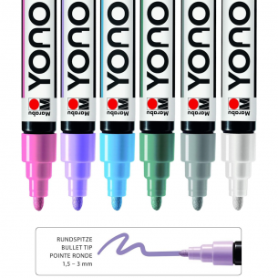 YONO Medium Pastel Tone Set (6pc) YONO Medium Pastel Tone Set (6pc)