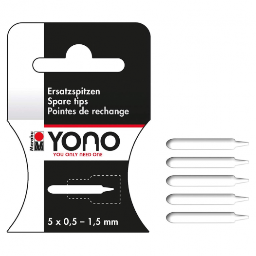 YONO Fine Bullet Replacement Tips (5pc)