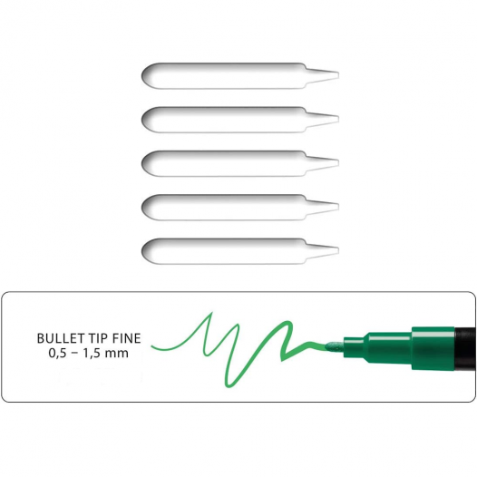 YONO Fine Bullet Replacement Tips (5pc) YONO Fine Bullet Replacement Tips (5pc)