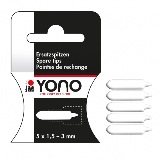YONO Medium Bullet Replacement Tips (5pc)