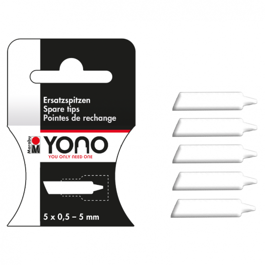 YONO Broad Chisel Replacement Tips (5pc)