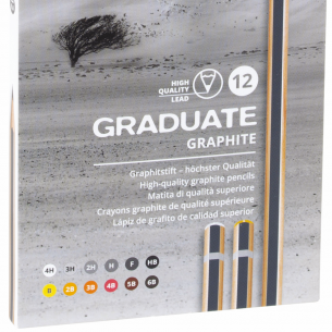Graduate Graphite Complete Wallet (12pc)