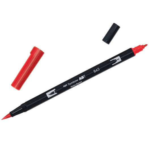 ABT Dual Brush Pen Primary Colour Box (6pc)