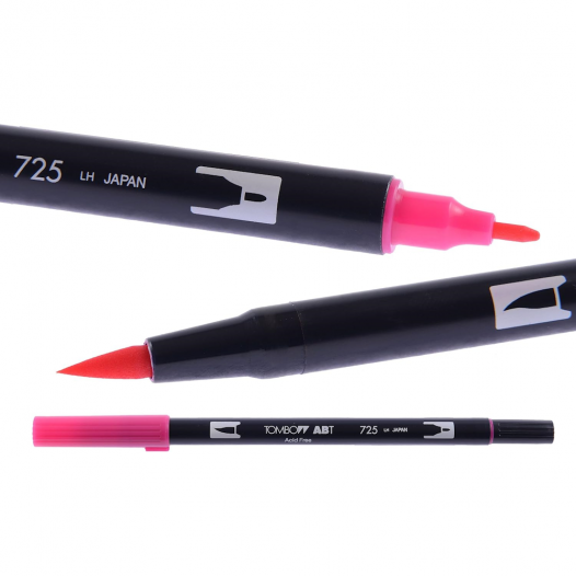 ABT Dual Brush Pen Primary Colour Box (6pc)