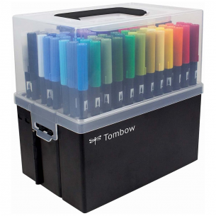 ABT Dual Brush Pen Complete Case (108pc)