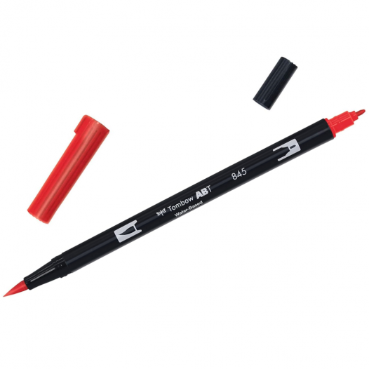 ABT Dual Brush Pen Multicolour Wallet (6pc)