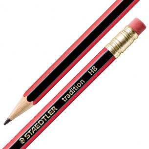 Tradition 112 Eraser-Tipped HB Pencil Tradition 112 Eraser-Tipped HB Pencil