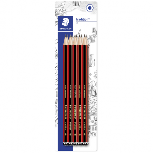 Tradition 110 HB Pencil Pack (10pc)