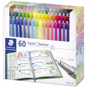 Triplus 334 Fineliner Complete Set (60pc) Triplus 334 Fineliner Complete Set (60pc)