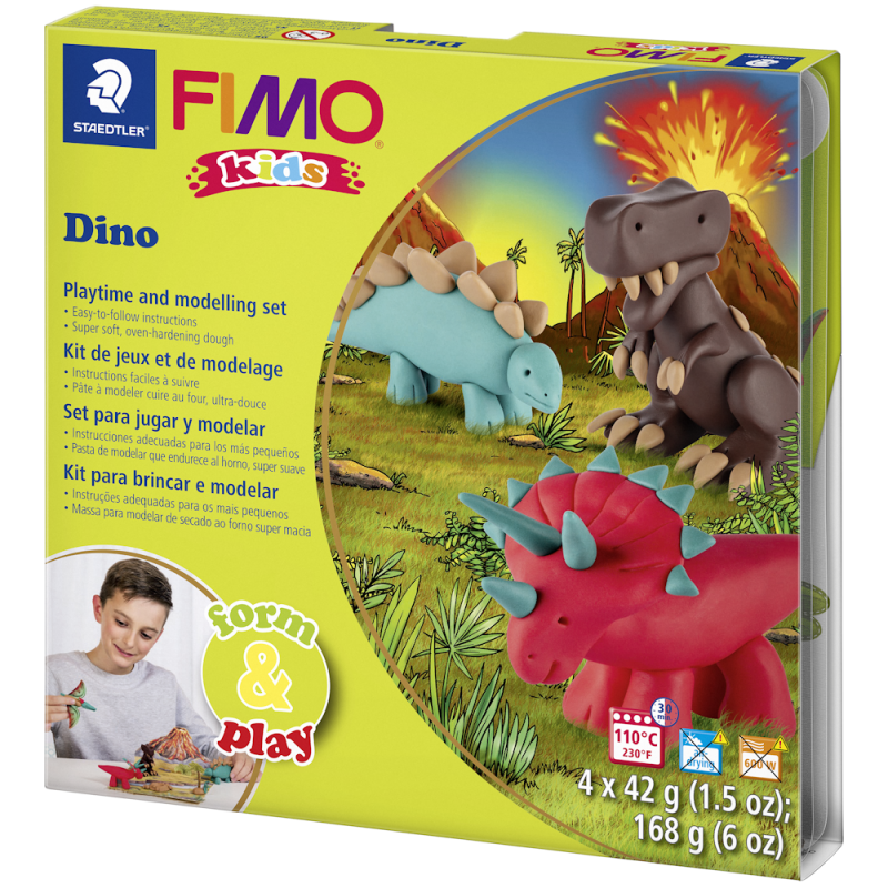 Form & Play Fimo Kids modelling clay set Pony - Staedtler - 4 x 42 g