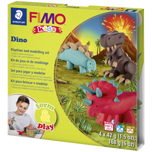 FIMO Kids Dino Form & Play Set