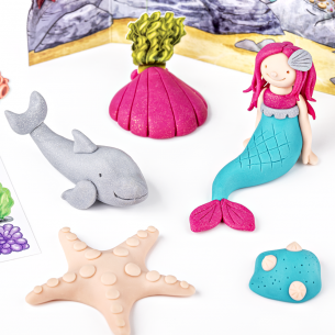 FIMO Kids Mermaid Form & Play Set