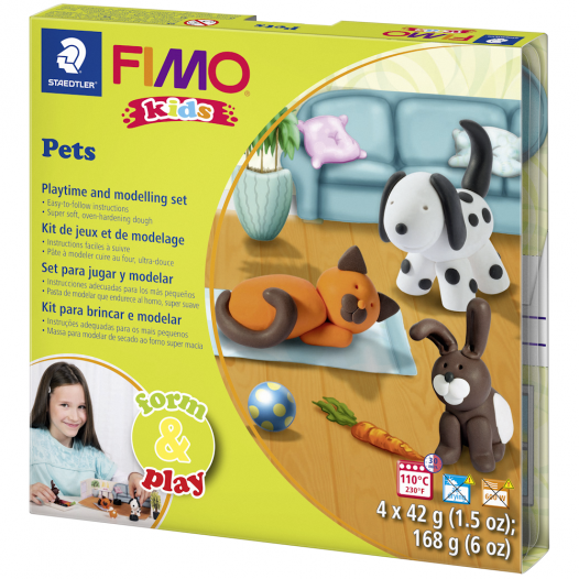 FIMO Kids Pets Form & Play Set