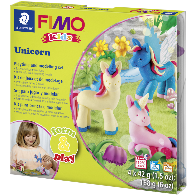 FIMO Kids Unicorn Form & Play Set