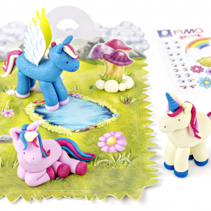 FIMO Kids Unicorn Form & Play Set