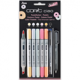 Ciao Marker Pastel Set (5+1) Ciao Marker Pastel Set (5+1)