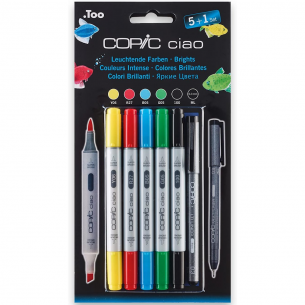 Ciao Marker Bright Tones (5+1) Ciao Marker Bright Tones (5+1)