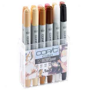 Ciao Marker Portrait Colours (12pc) Ciao Marker Portrait Colours (12pc)